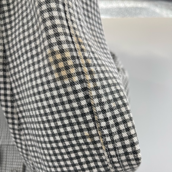 Women’s zara gingham denim jacket size small - Picture 5 of 8